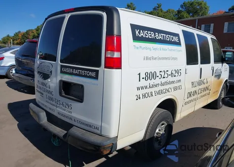 2015 Chevrolet Express 2500 Work Van из США, поврежденный, VIN 1GCWGFCF8F1278866